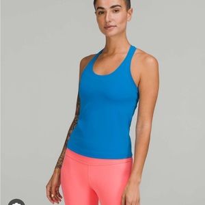 Lululemon Cool Racerback Short Tank Top Nulu in poolside size 6